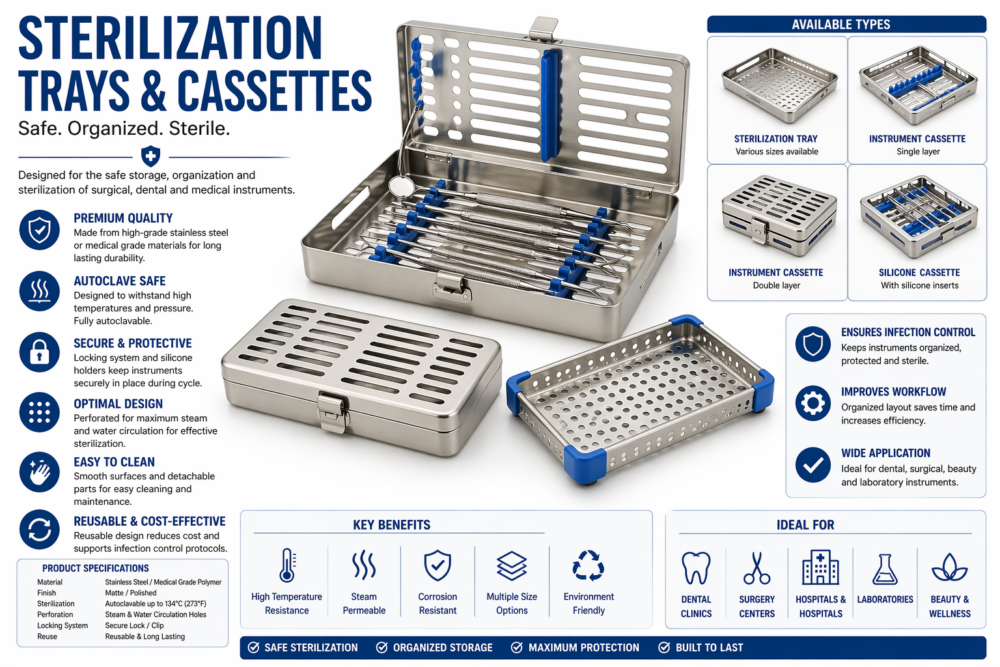 Sterilization Trays and Cassettes